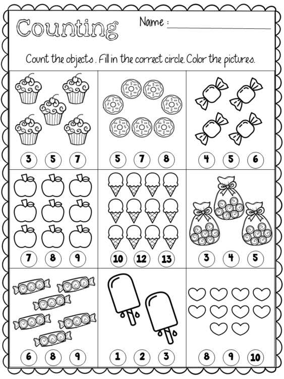 counting and writing numbers 1 20 worksheets