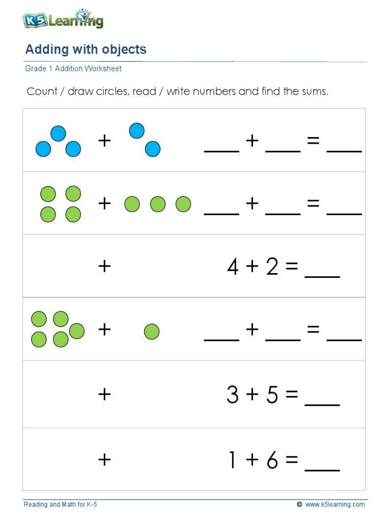 k5 learning math worksheets