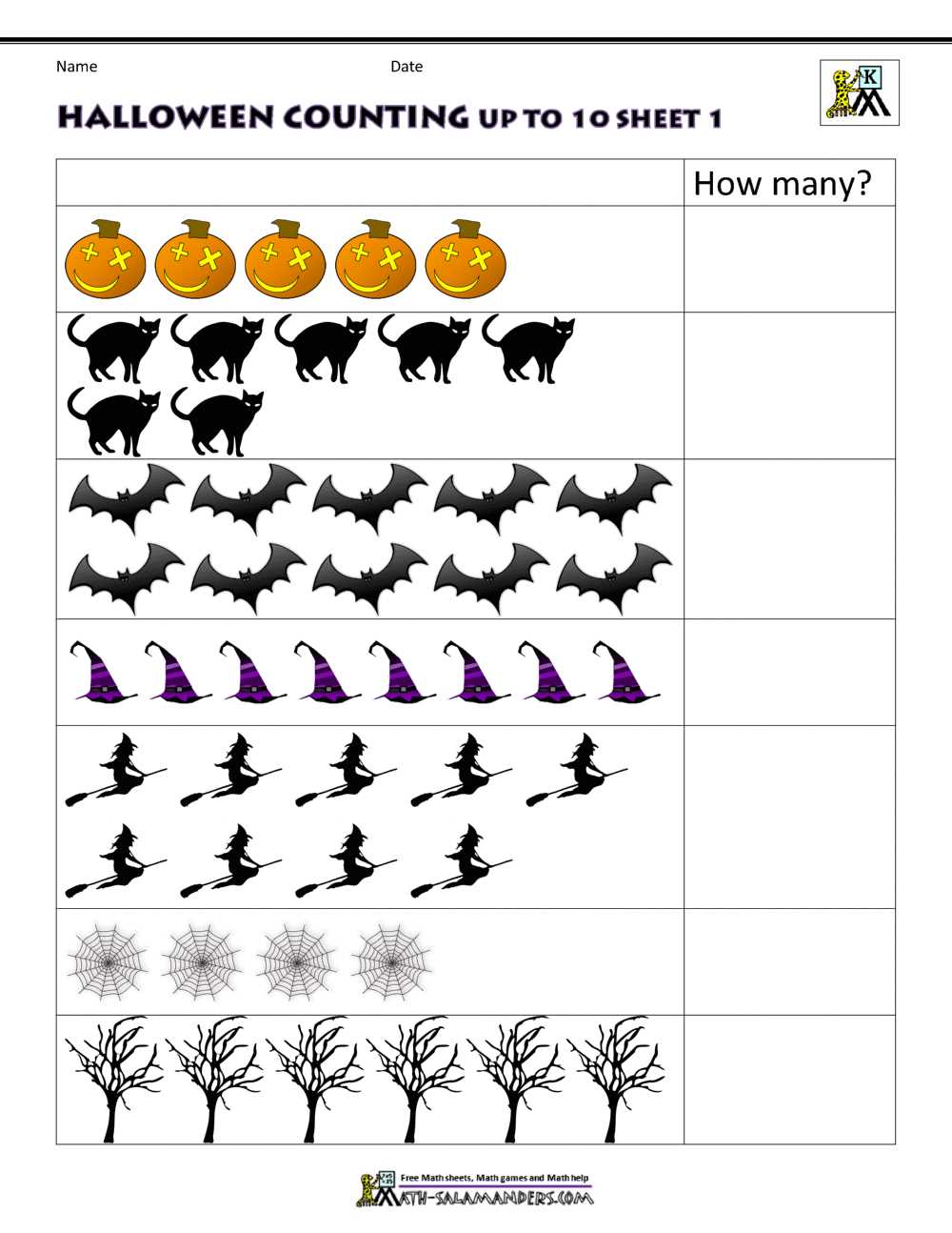 kindergarten halloween math worksheets kindergarten halloween math worksheets