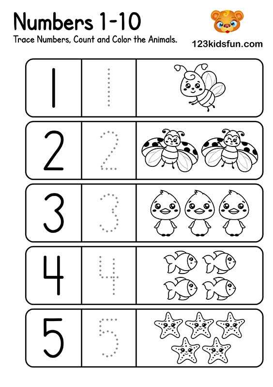free pre k worksheets