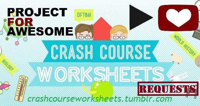 crash course video worksheets