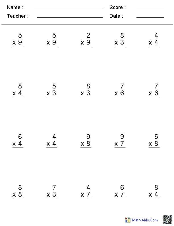 create math worksheets free