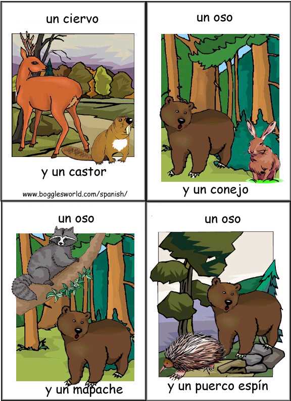 creepy crawlers spanish worksheet