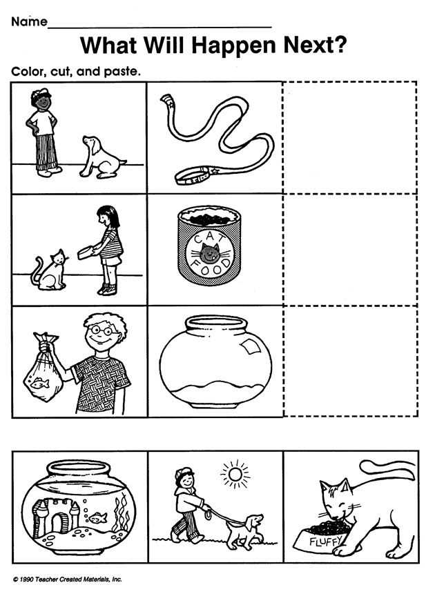 critical thinking worksheets for kindergarten