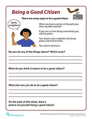 culture worksheets for 3rd grade