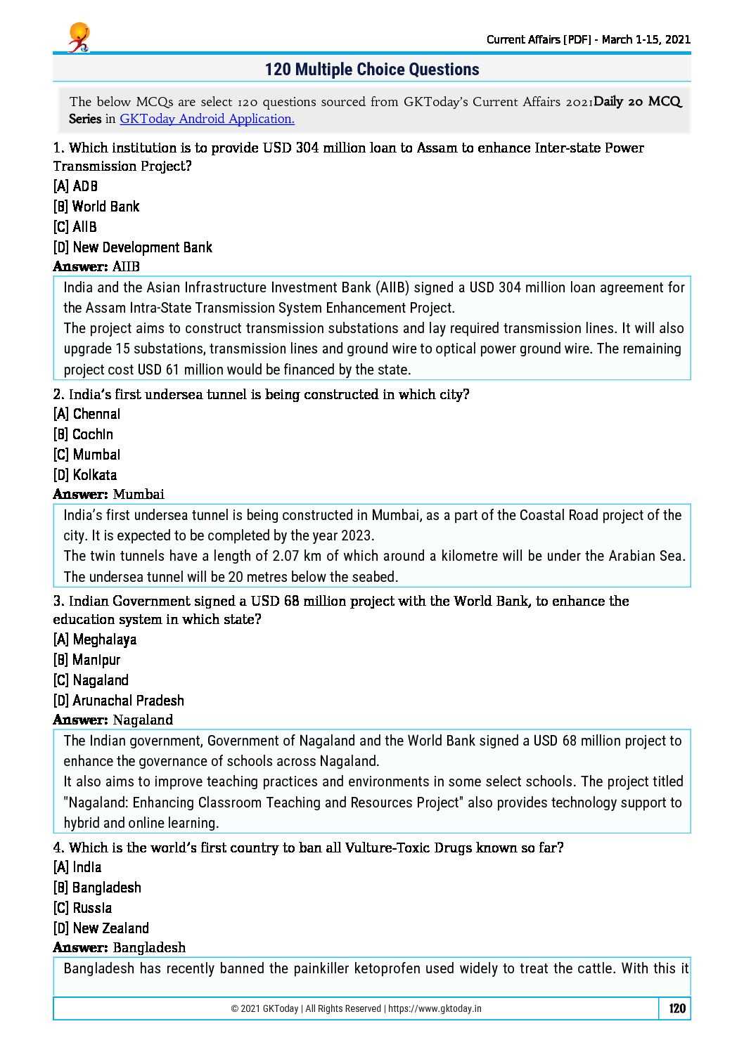 current affairs worksheet