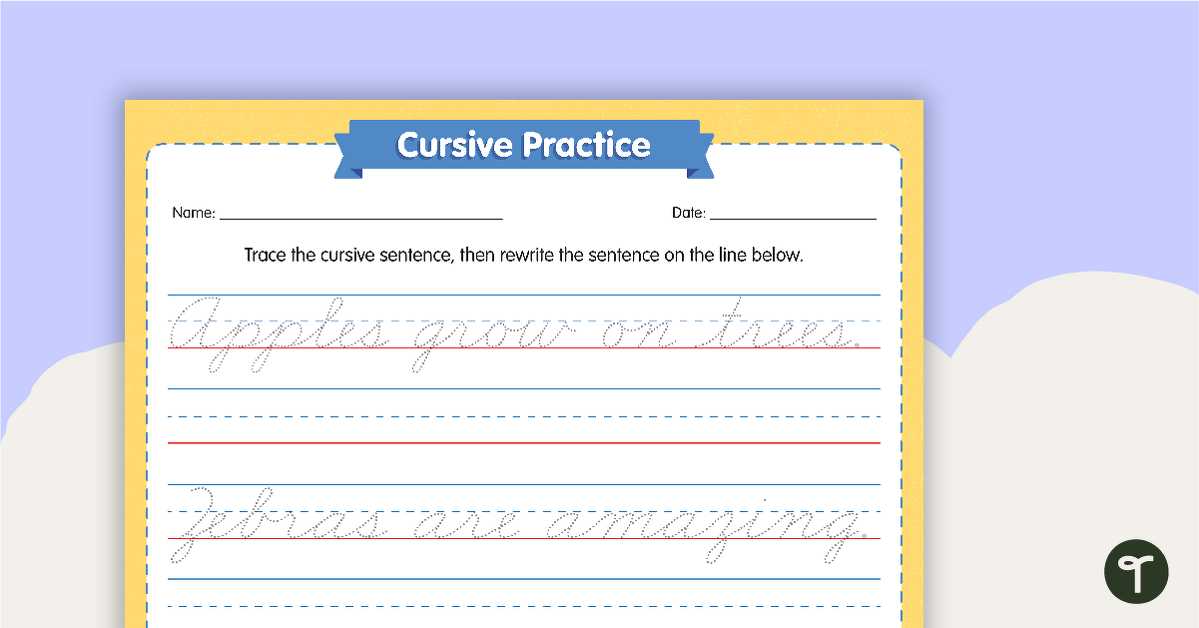 cursive teaching worksheets