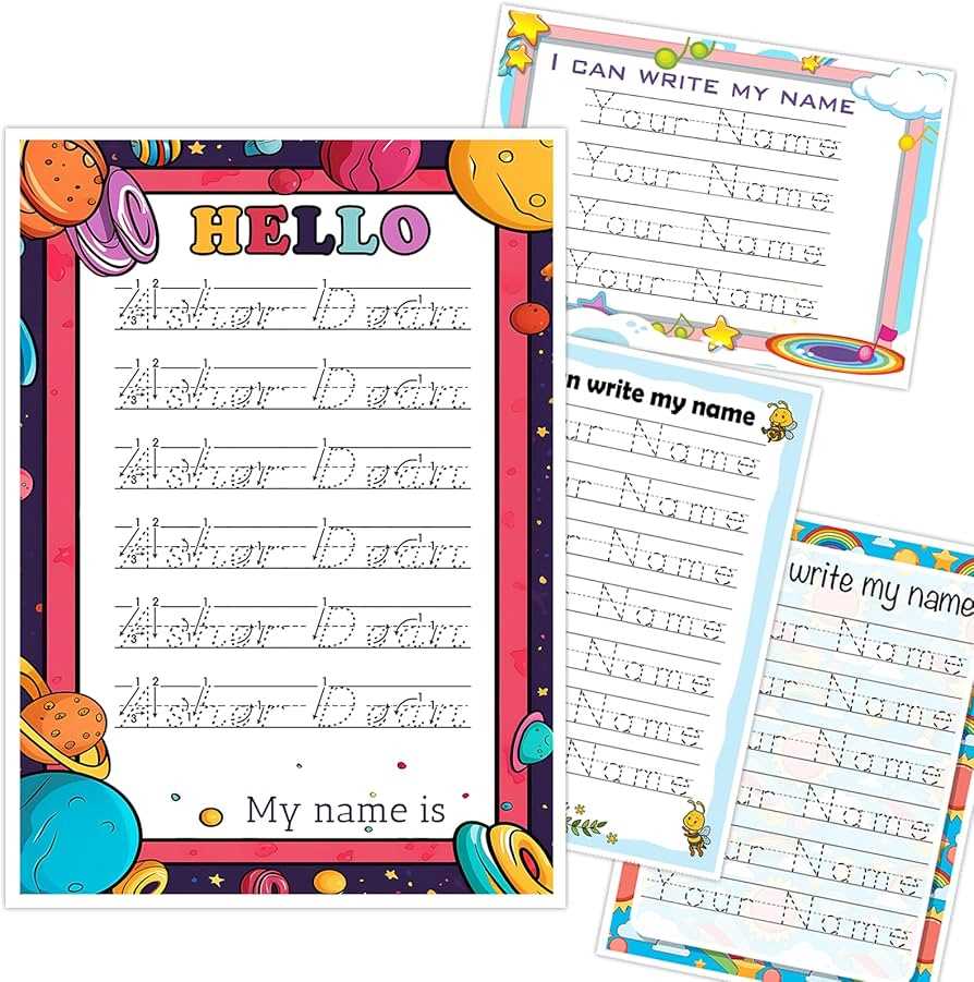 custom tracing worksheets