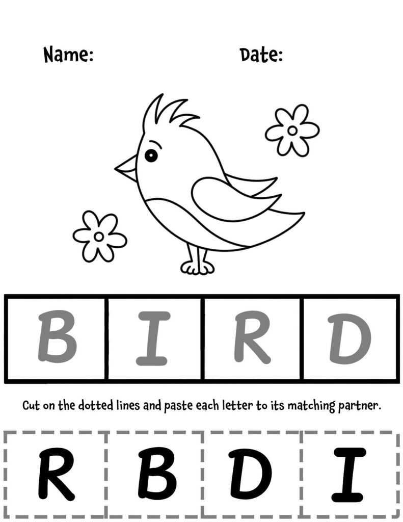 cut and paste worksheets for toddlers