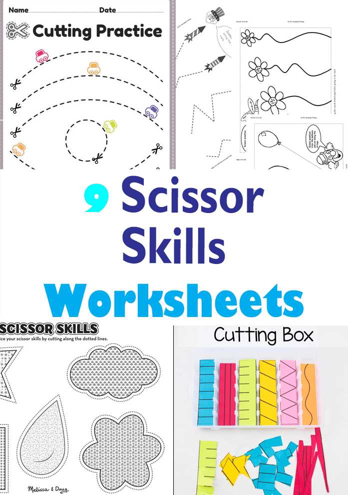 cutting worksheets