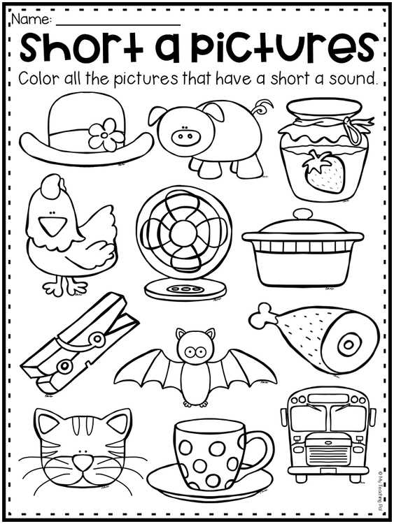 cvc word worksheets kindergarten free