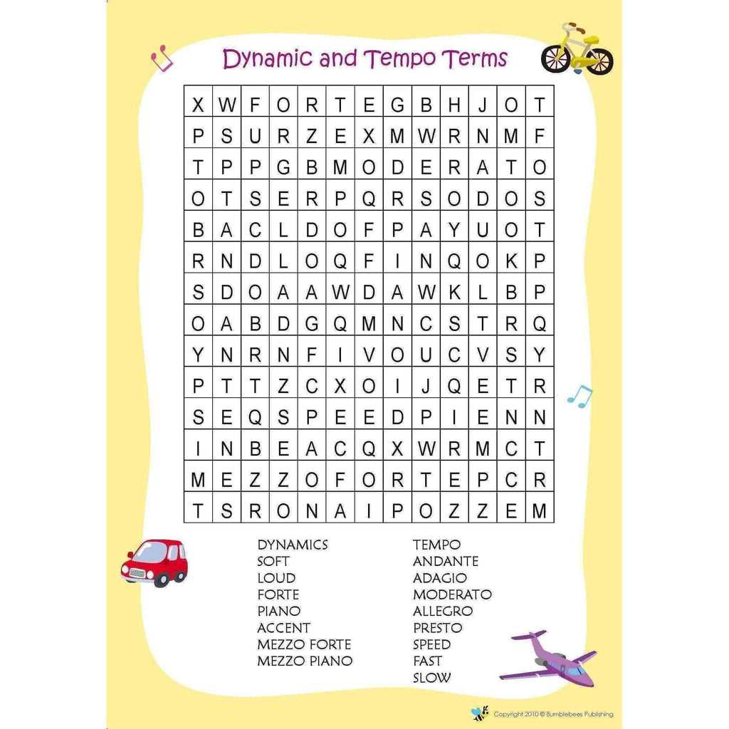 dynamics worksheets