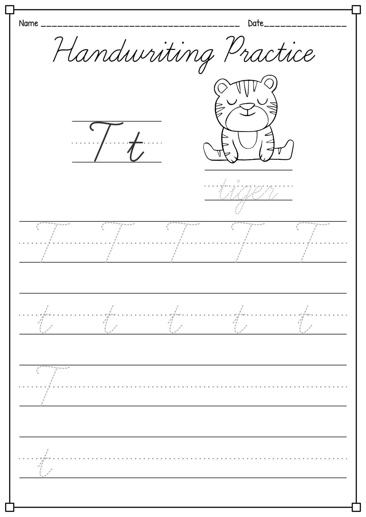 d nealian handwriting free worksheets