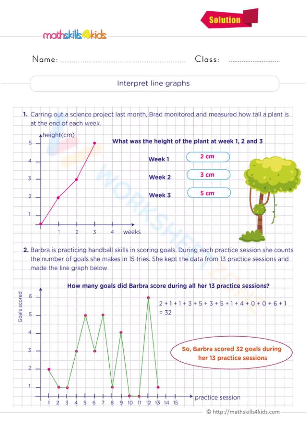 data worksheets year 5