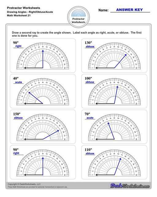 measure angles with a protractor worksheet measure angles with a protractor worksheet