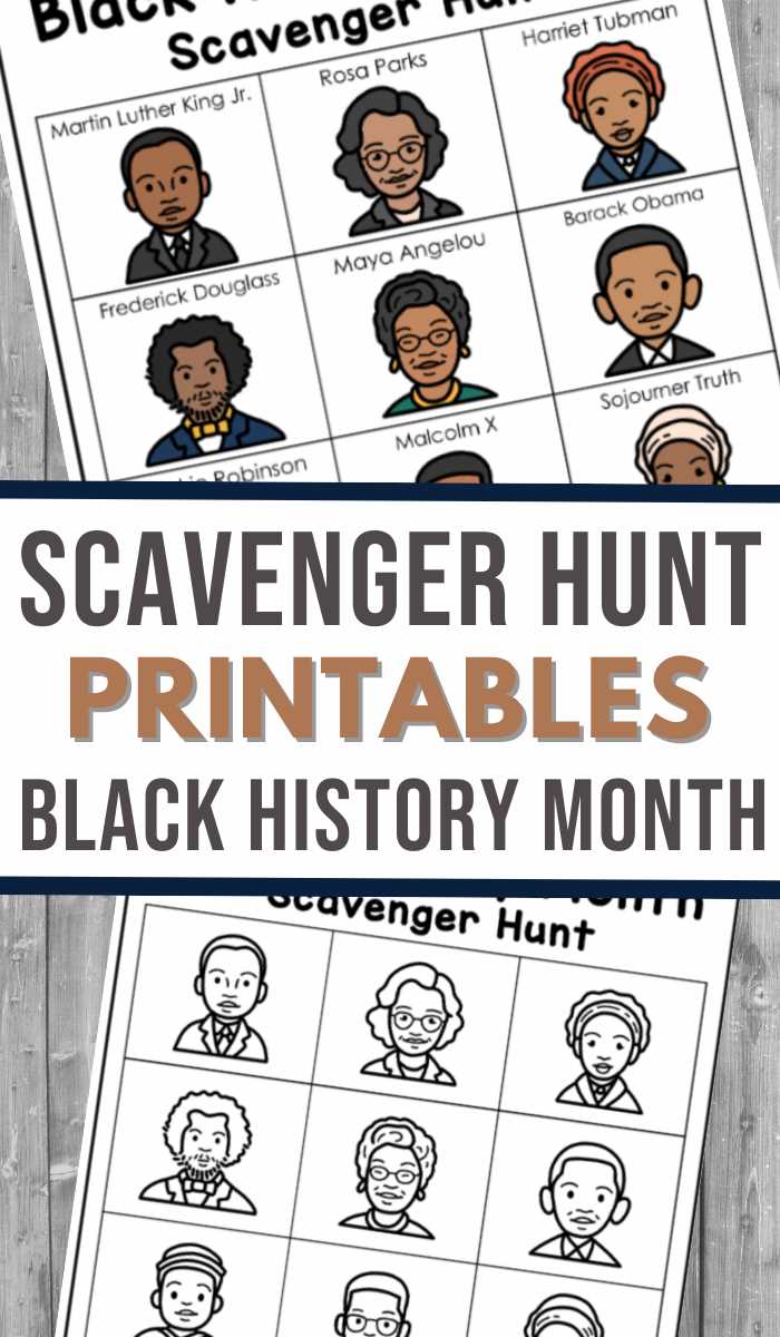 free printable black history worksheets