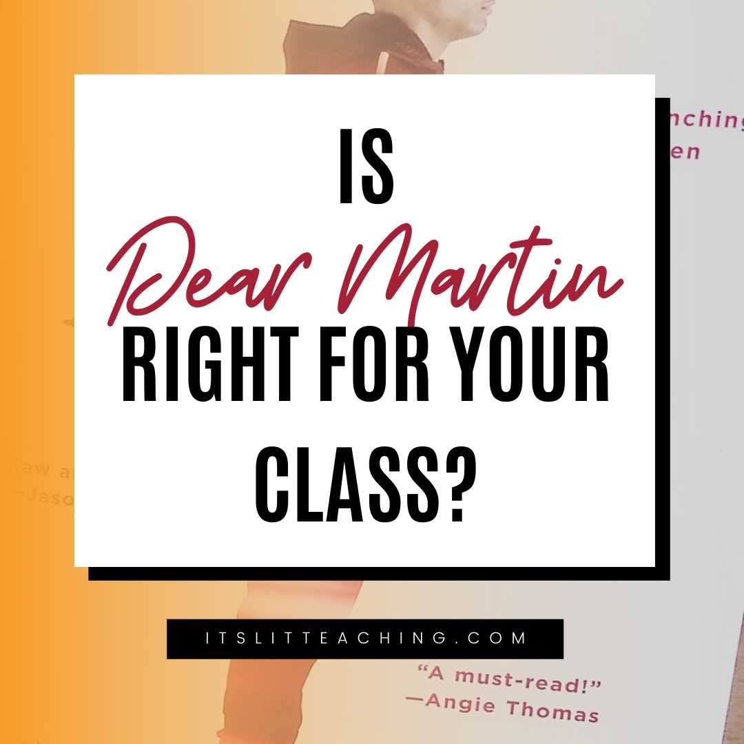 dear martin worksheets