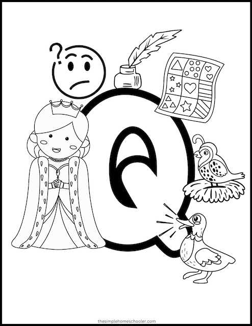 letter q worksheets for preschool