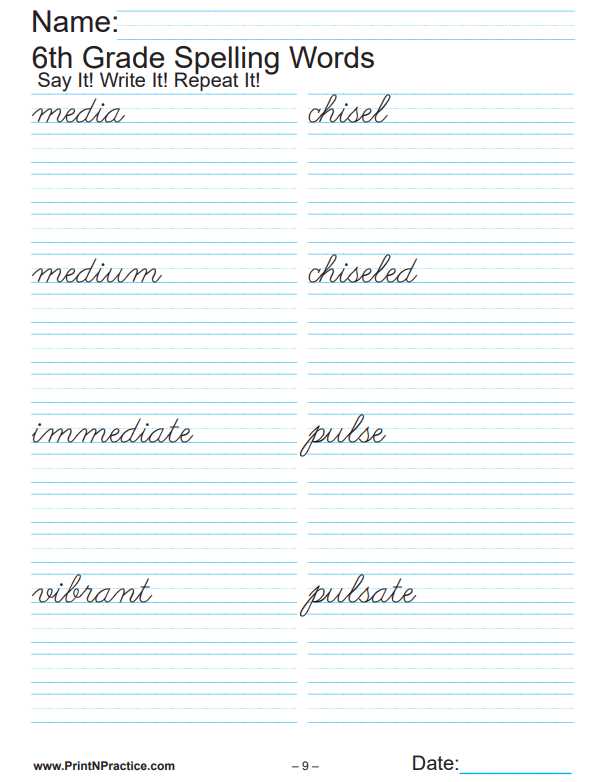 free printable worksheets for sixth graders