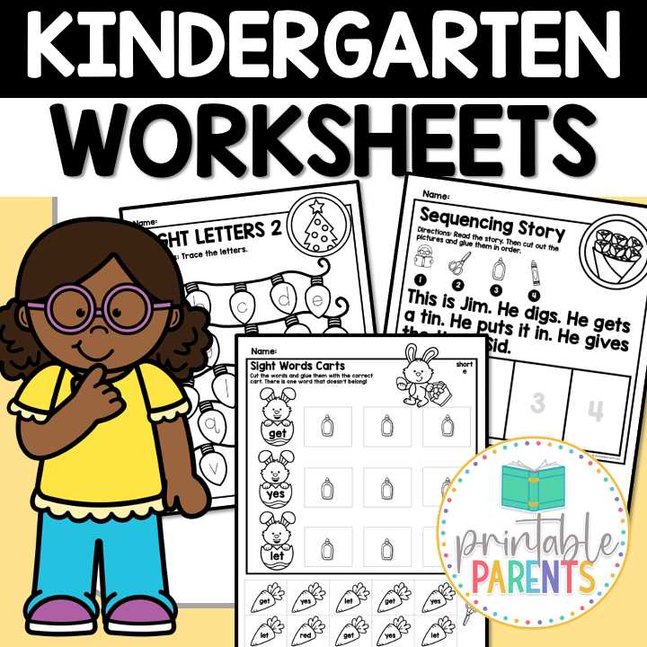 free kindergarden worksheets