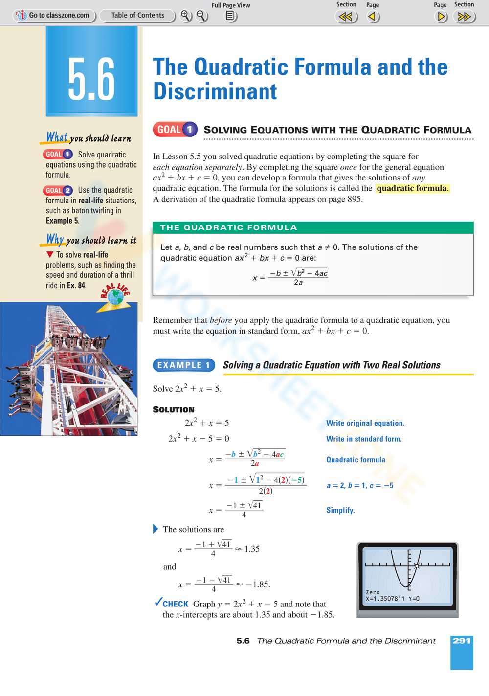 discriminant worksheets discriminant worksheets