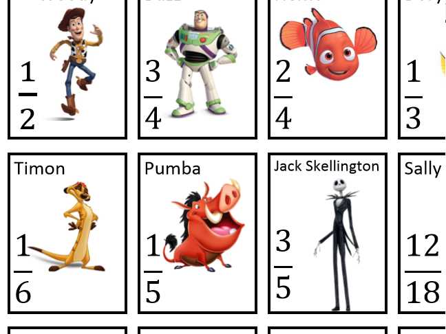 disney math worksheet