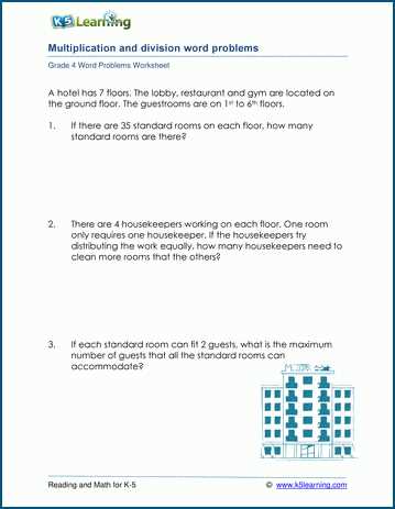 division math problems worksheets