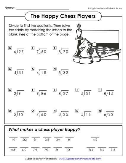 division practice worksheets 4th grade