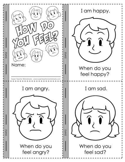 feelings worksheet preschool feelings worksheet preschool