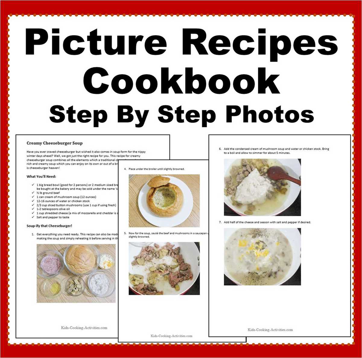 cooking with elements worksheet