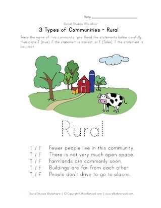 community worksheets for grade 2
