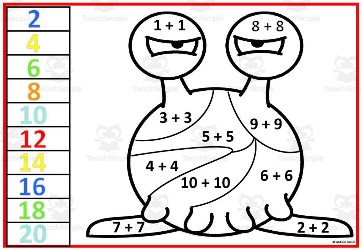 double facts worksheets