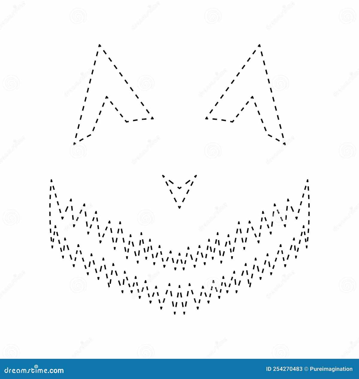draw a pumpkin face worksheet