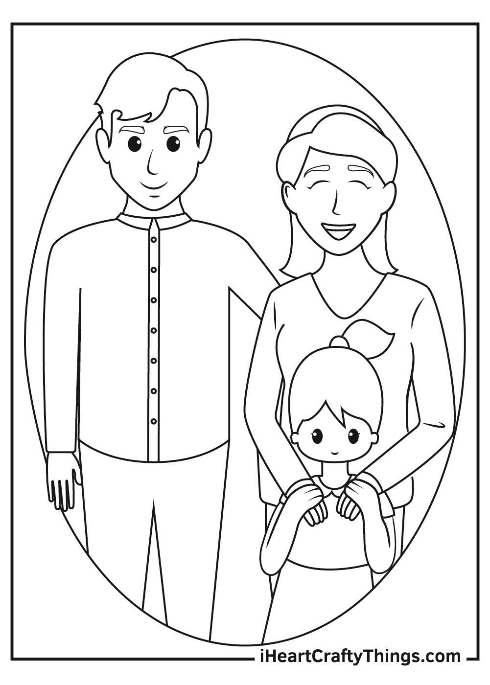 draw your family worksheet