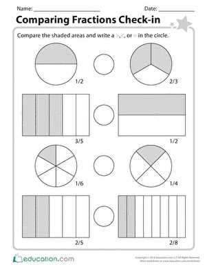 8th grade fractions worksheets