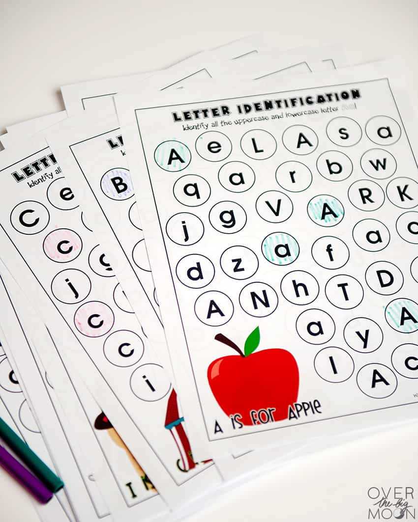 letter activity worksheets
