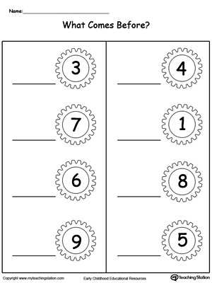 early counting worksheets