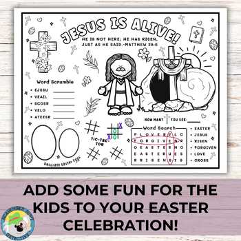 easter bible activities worksheets easter bible activities worksheets
