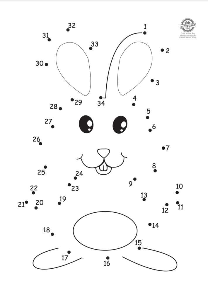 easter bunny worksheets