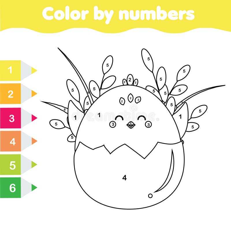 easter math coloring worksheets