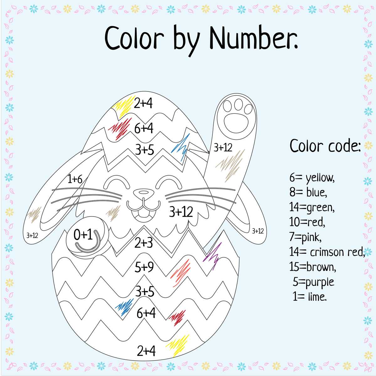easter multiplication worksheets