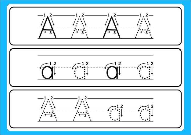 alphabet tracing worksheets a z