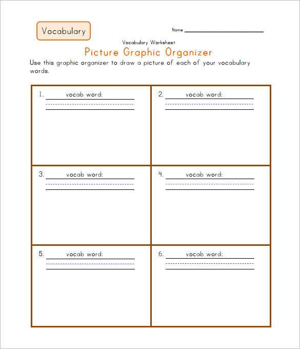 editable vocabulary worksheets
