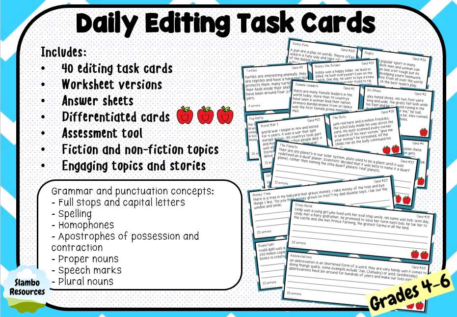 editing for punctuation worksheet