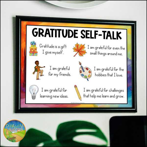 gratitude worksheets for kids