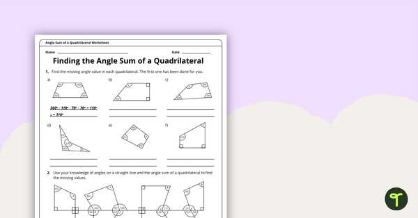 angles in parallel lines worksheet tes