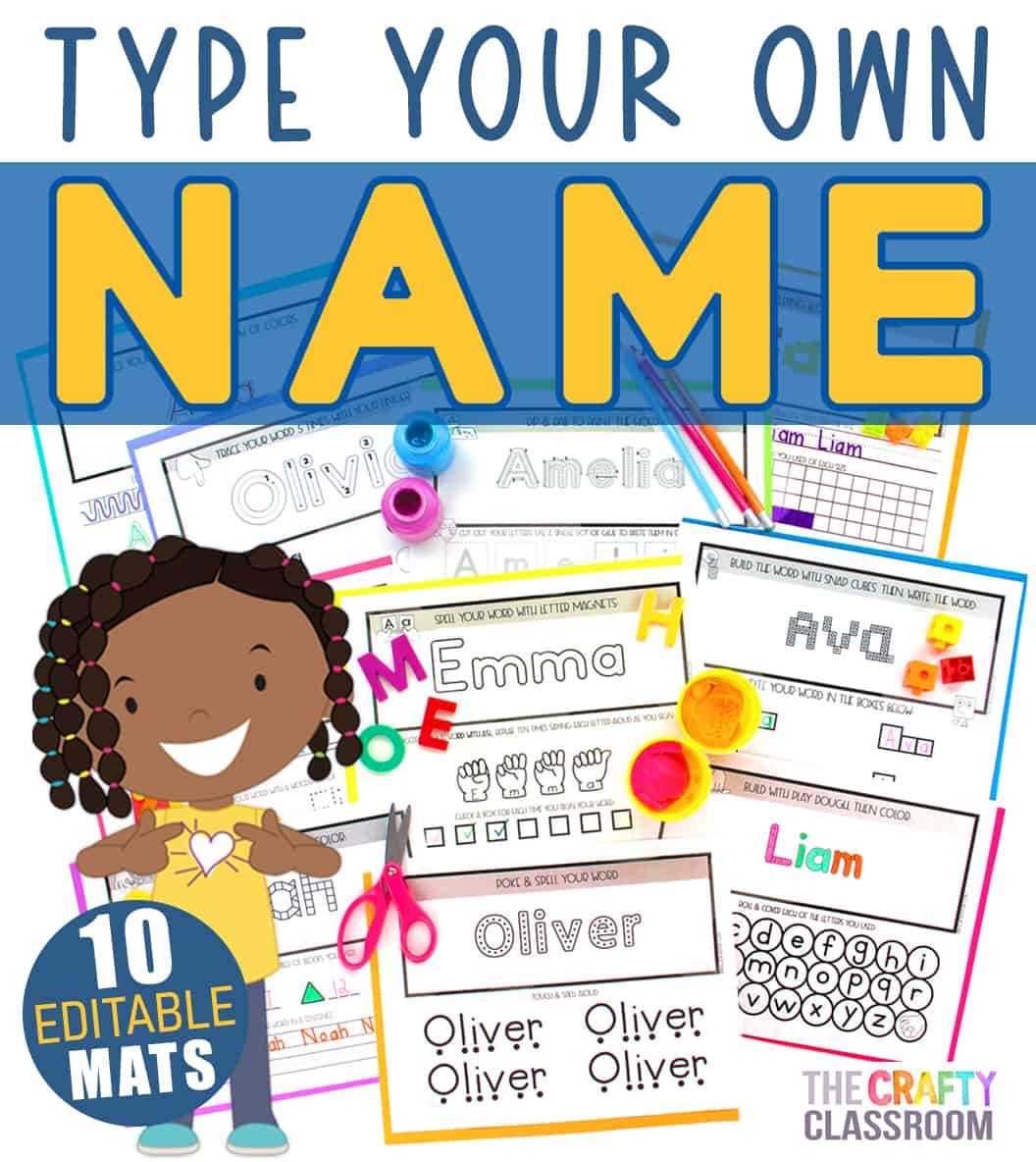 name worksheets for preschoolers