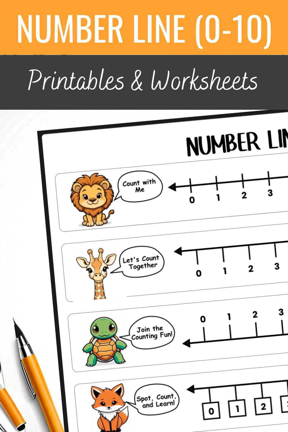 addition on the number line worksheets