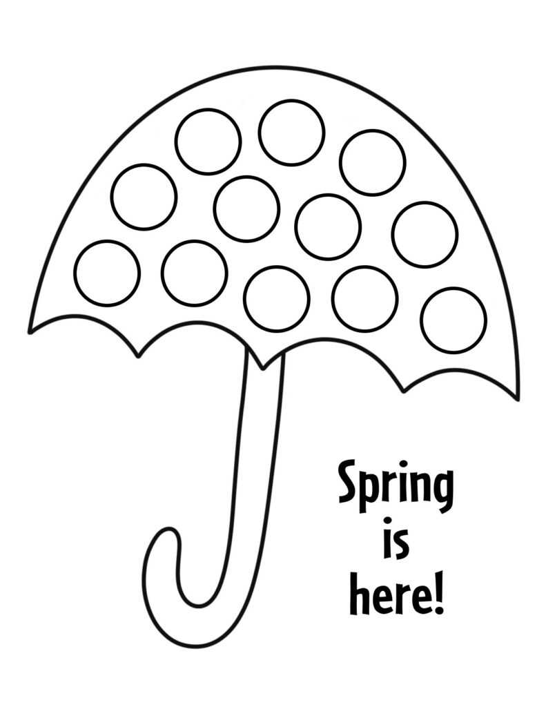 spring worksheets for kids