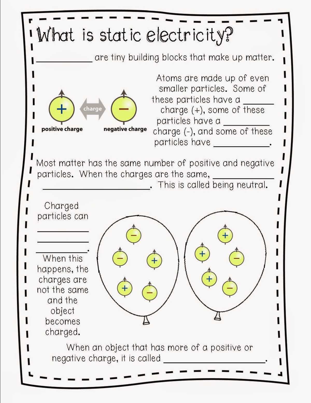 electric meter worksheet